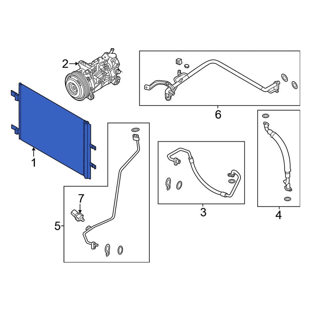 Nissan OE 921006RA0B - A/C Condenser