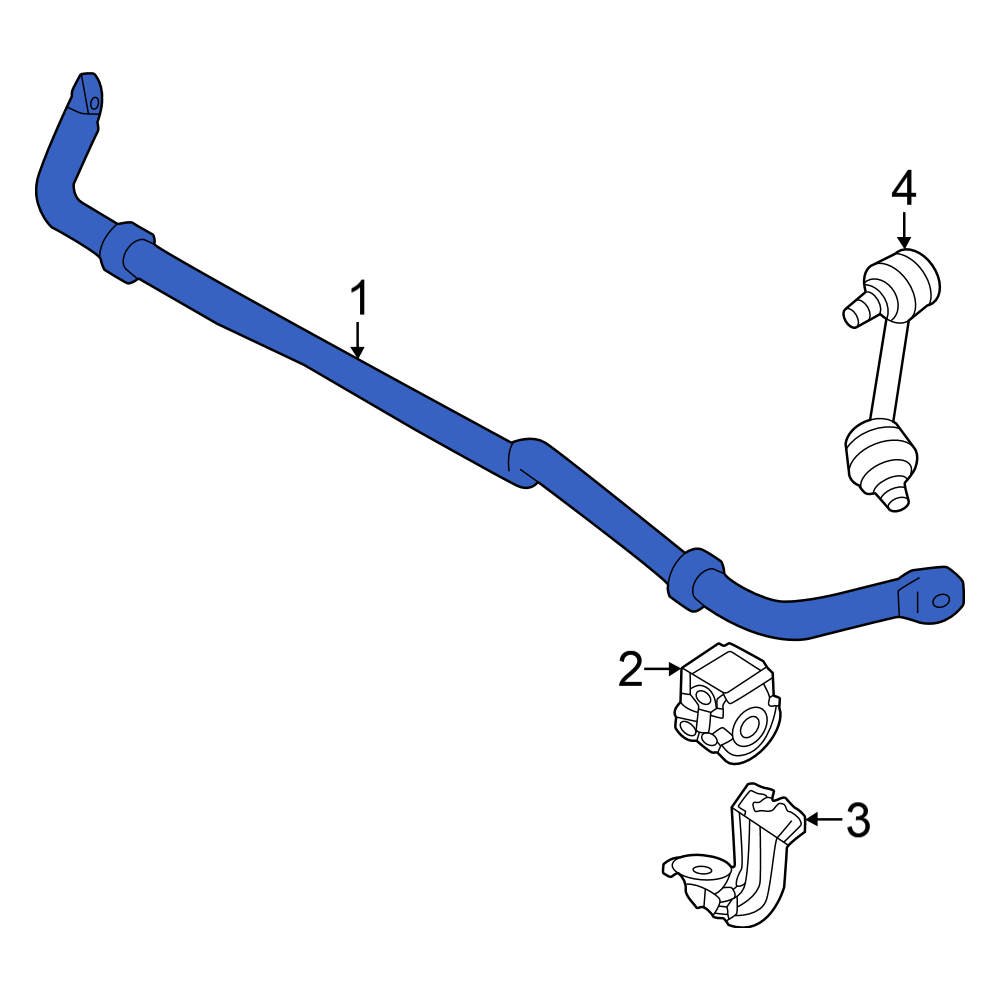 Nissan OE 562306RA0C Rear Suspension Stabilizer Bar