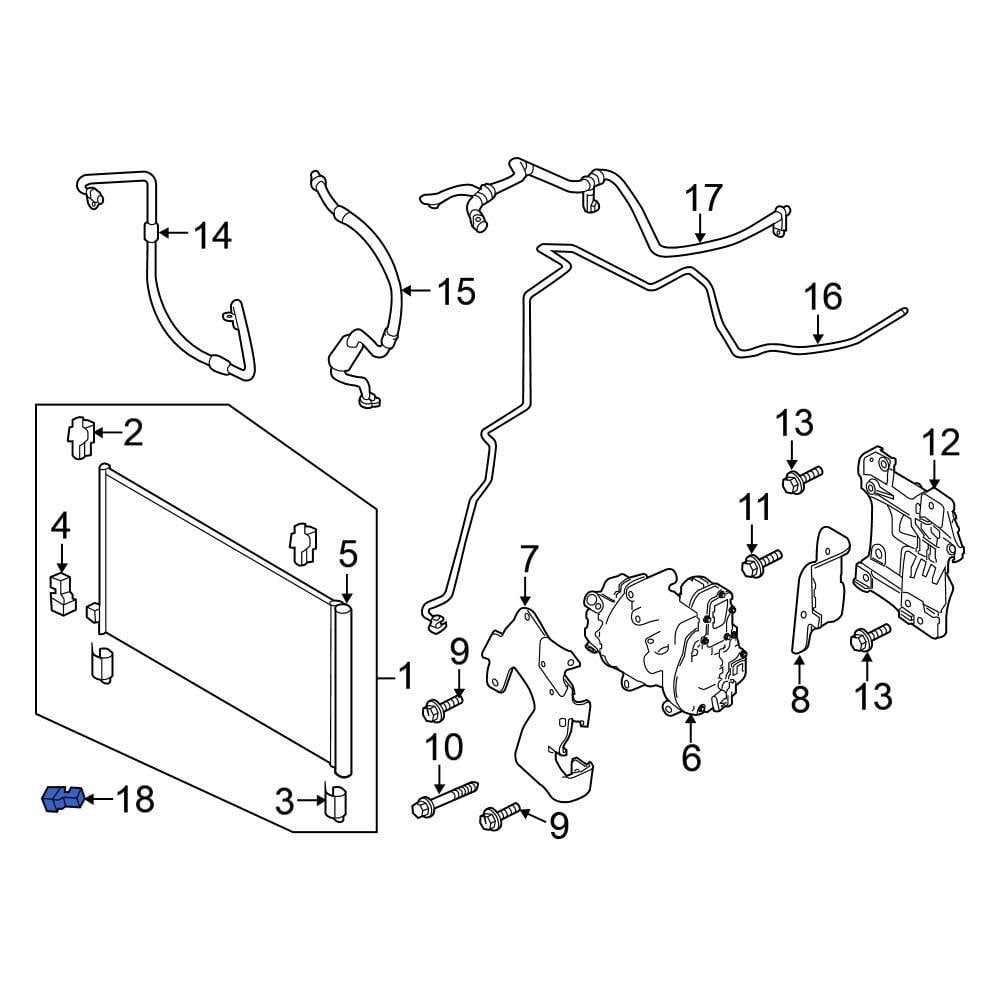 Nissan OE 277223VA0A Front Ambient Air Temperature Sensor