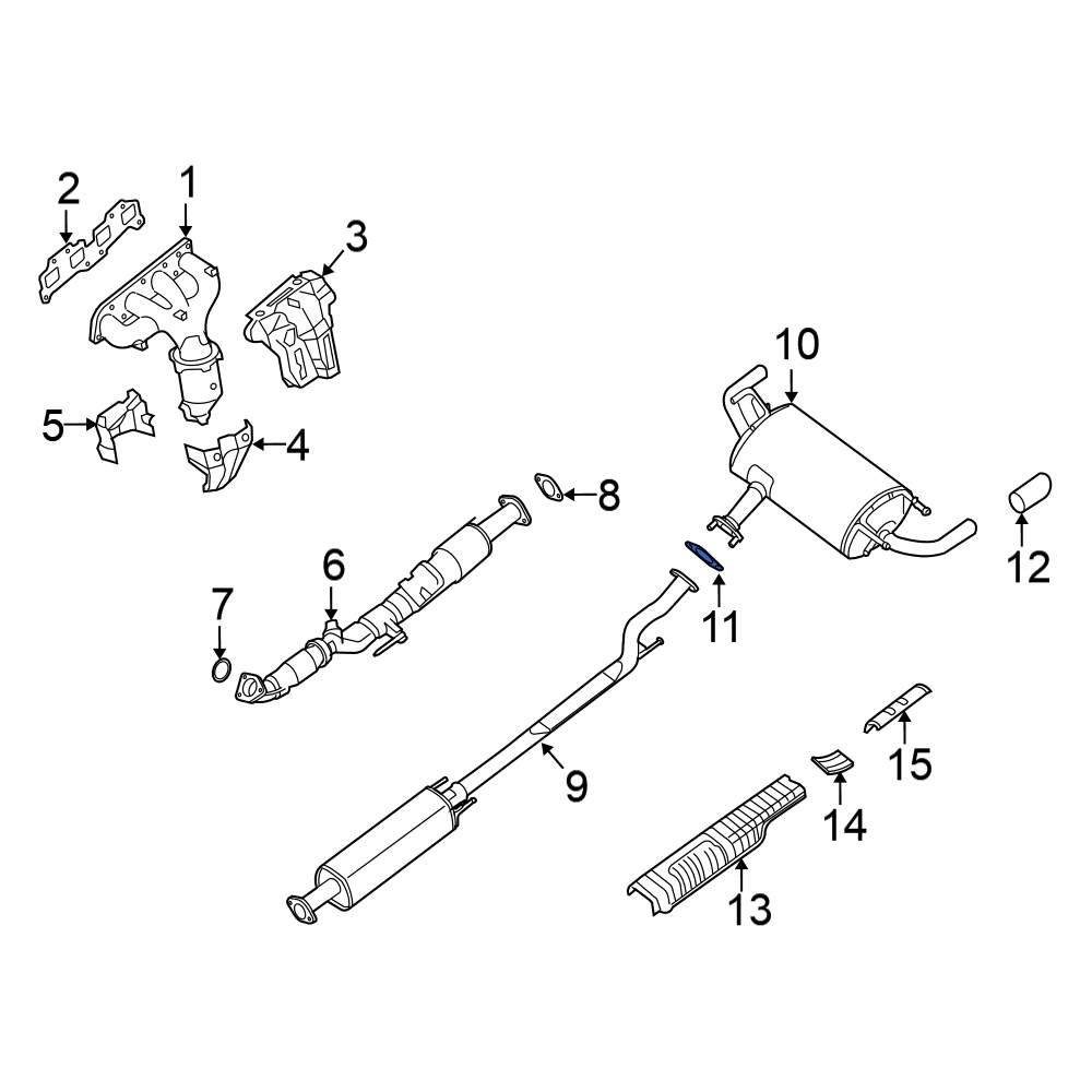 Nissan OE 206928H30A - Exhaust Pipe Flange Gasket