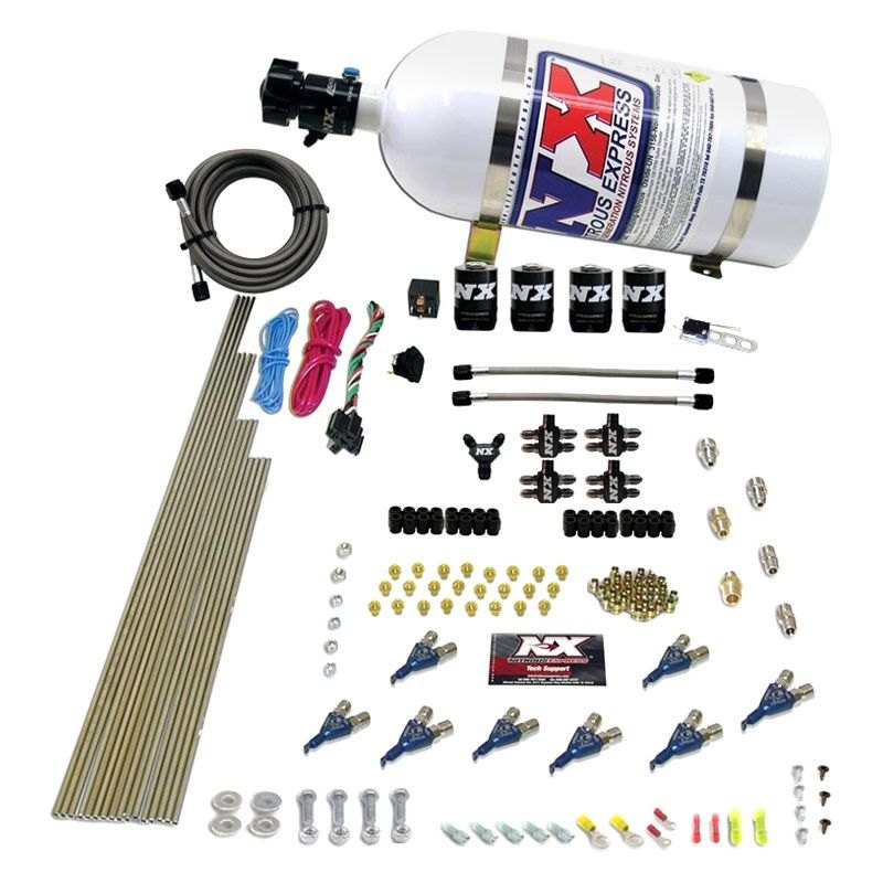 Nitrous Express® 80001EFI05 8Cylinder EFI Direct Port Nitrous System