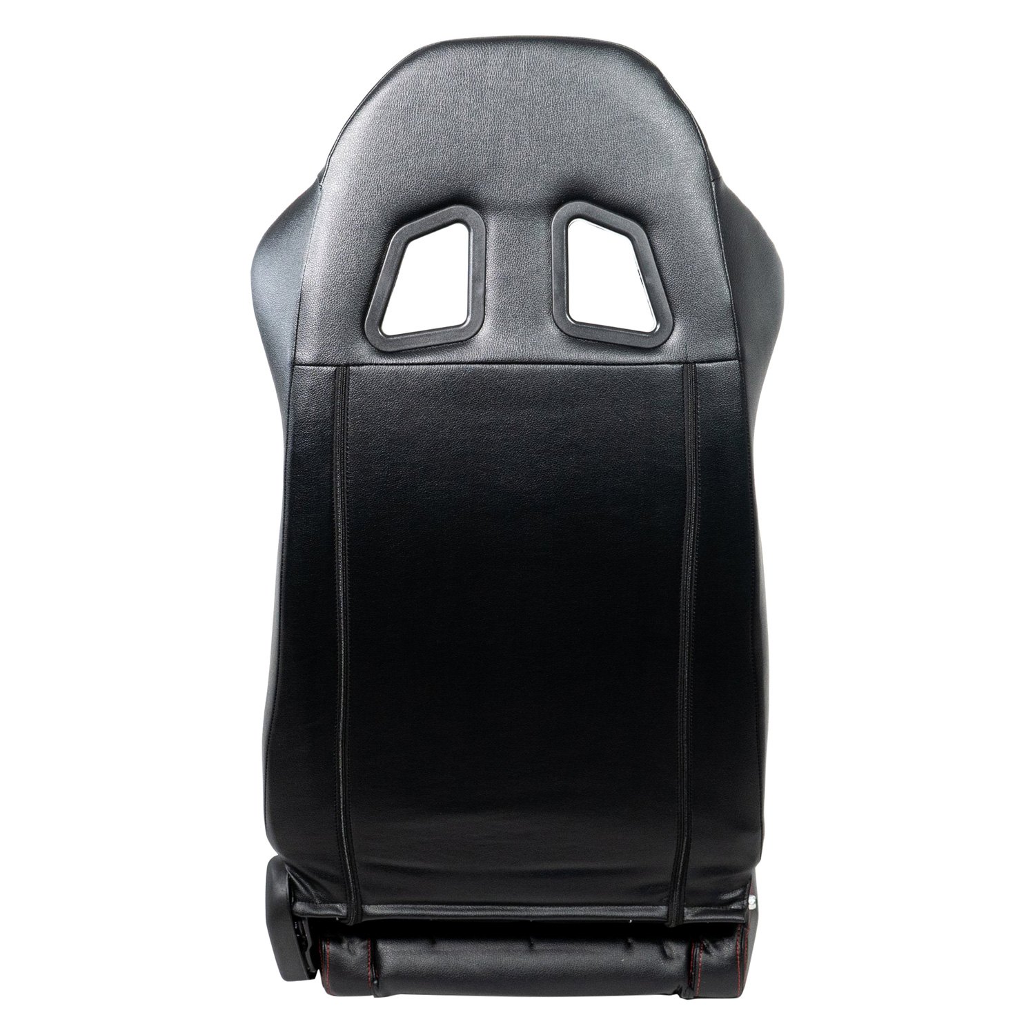 NRG Innovations® RSC-208-1L/R - Reclinable PVC Sport Seats, Black ...