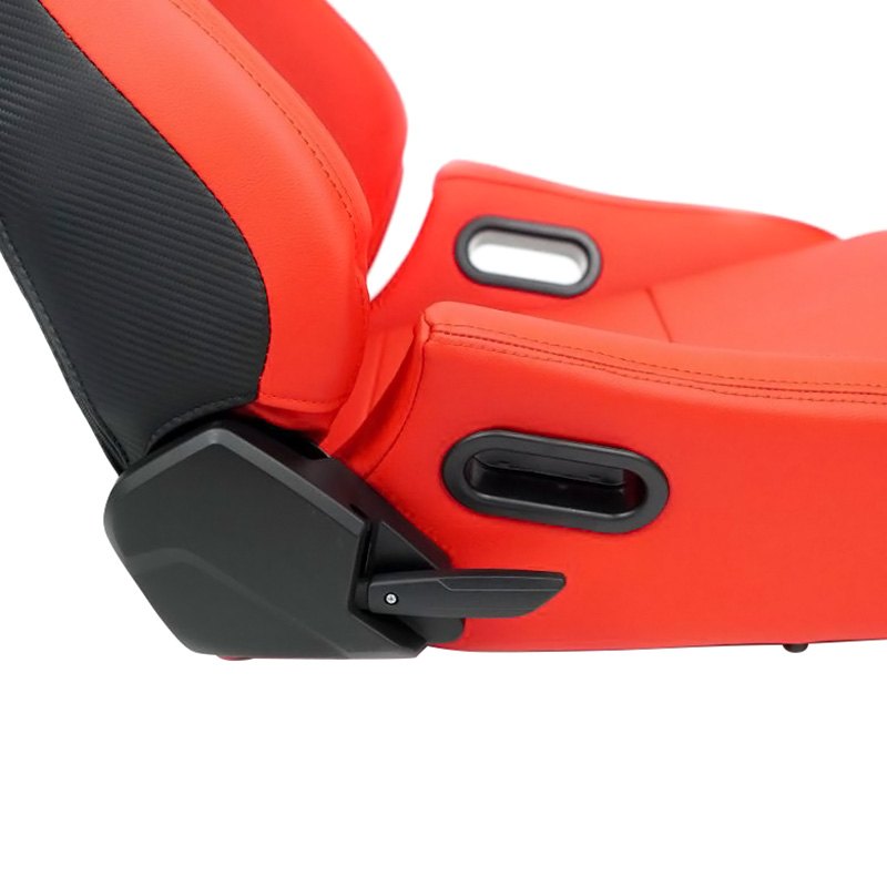 NRG Innovations® RSC750RD/BK L/R Omega Series Reclinable Racing