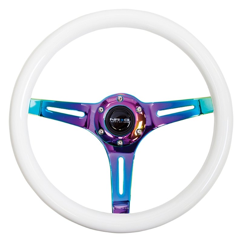 Руль хром. Руль NRG Innovations. NRG руль белый. Slide 350 мм Neo руль. Руль Atomic Accessories TVR Sport Racing EVO Steering Wheel.