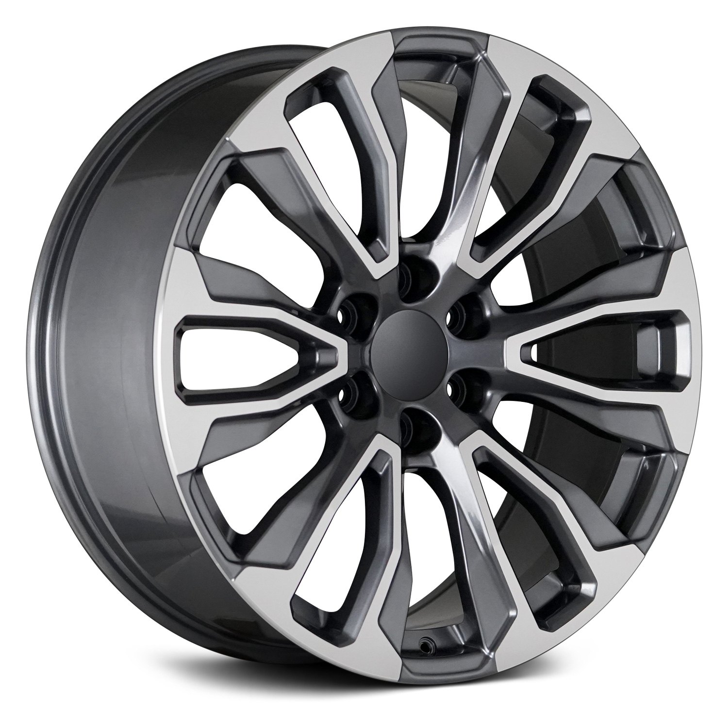 OE CONCEPTS® G29 GMC SIERRA AT4 Wheels - Gunmetal with