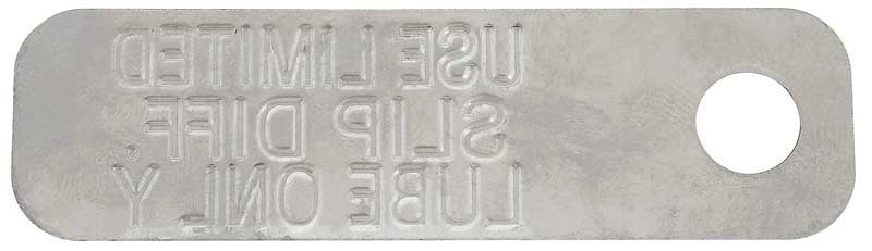 OER® 363739 - Rear Axle ID Tag