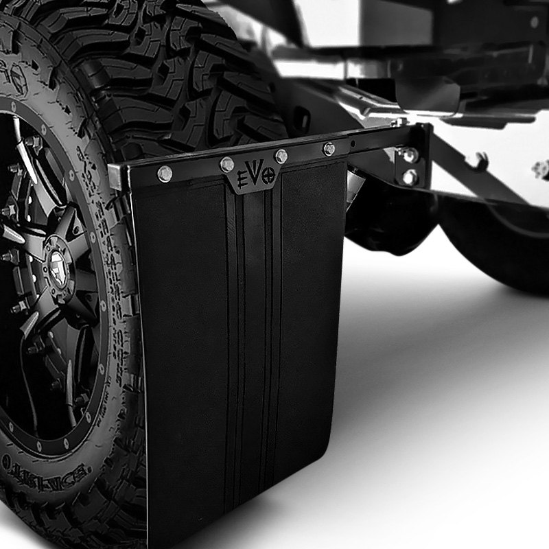 Evo Manufacturing Jeep Wrangler 2007 Quick Release Mud Flap Kit