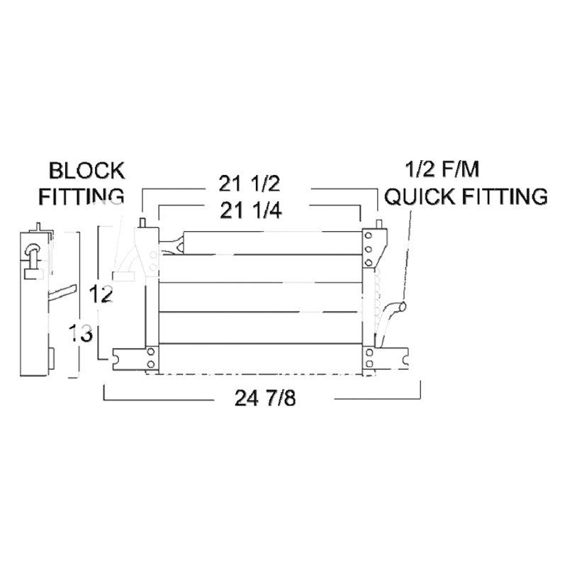 OSC Heat Transfer Products® 4257 A/C Condenser