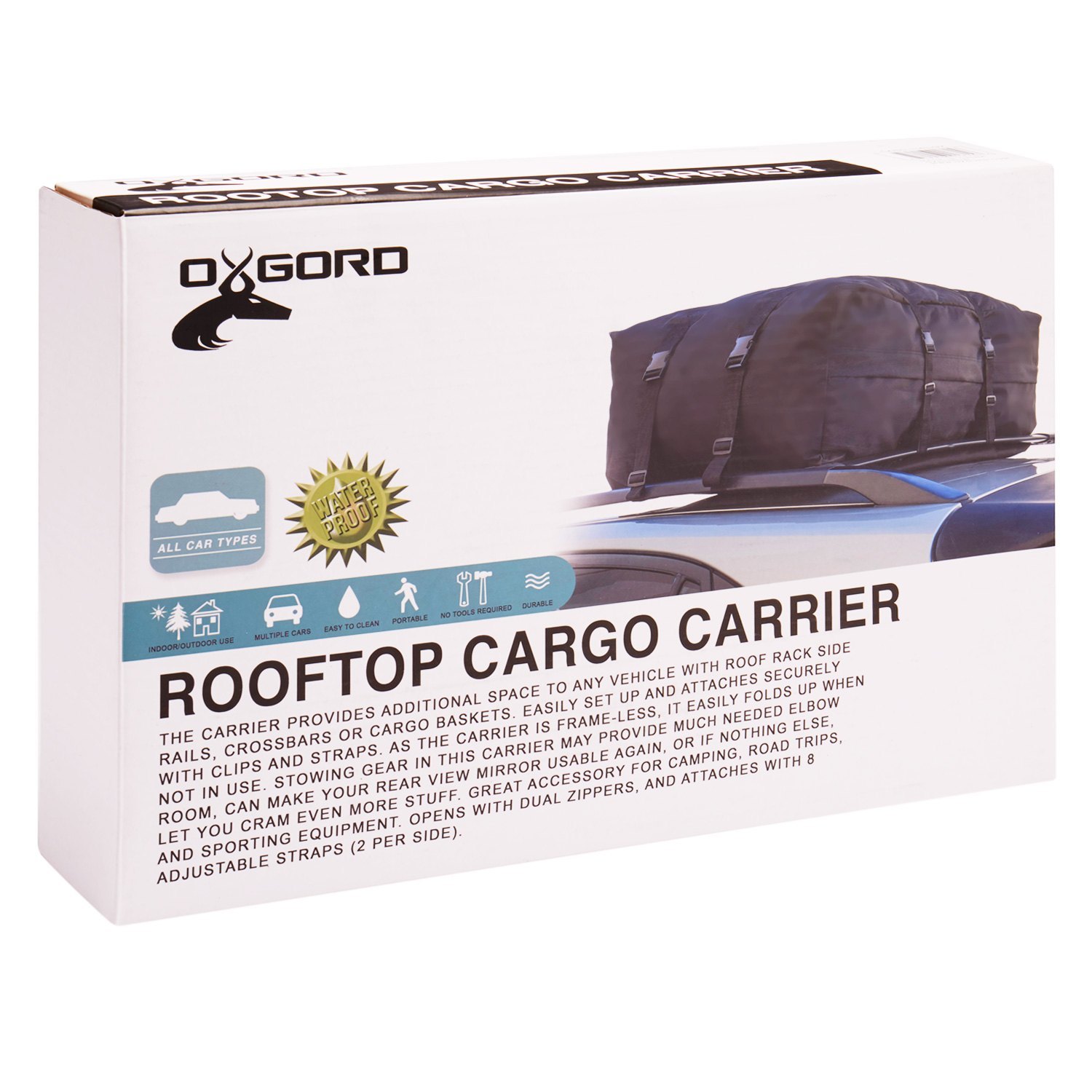 oxgord roof rack cargo carrier