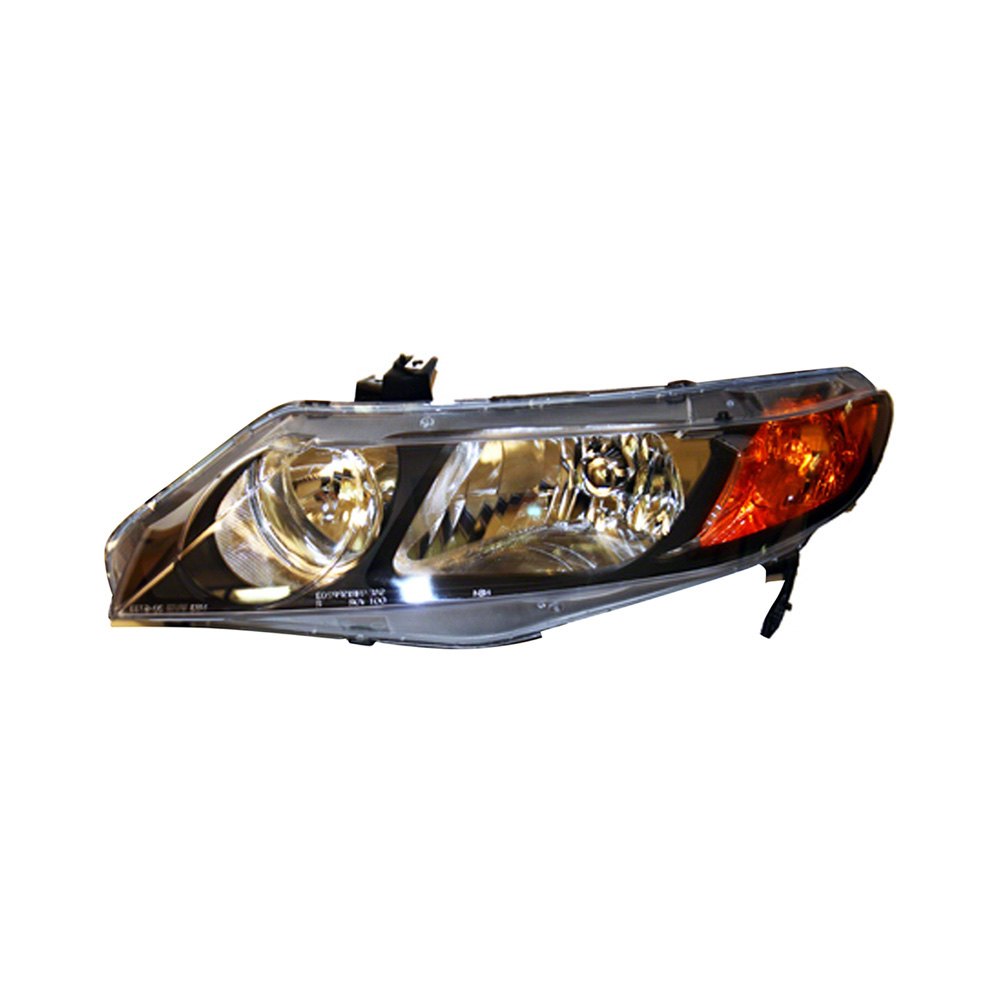 Pacific Best® Honda Civic Si 2007 Replacement Headlight Lens And Housing