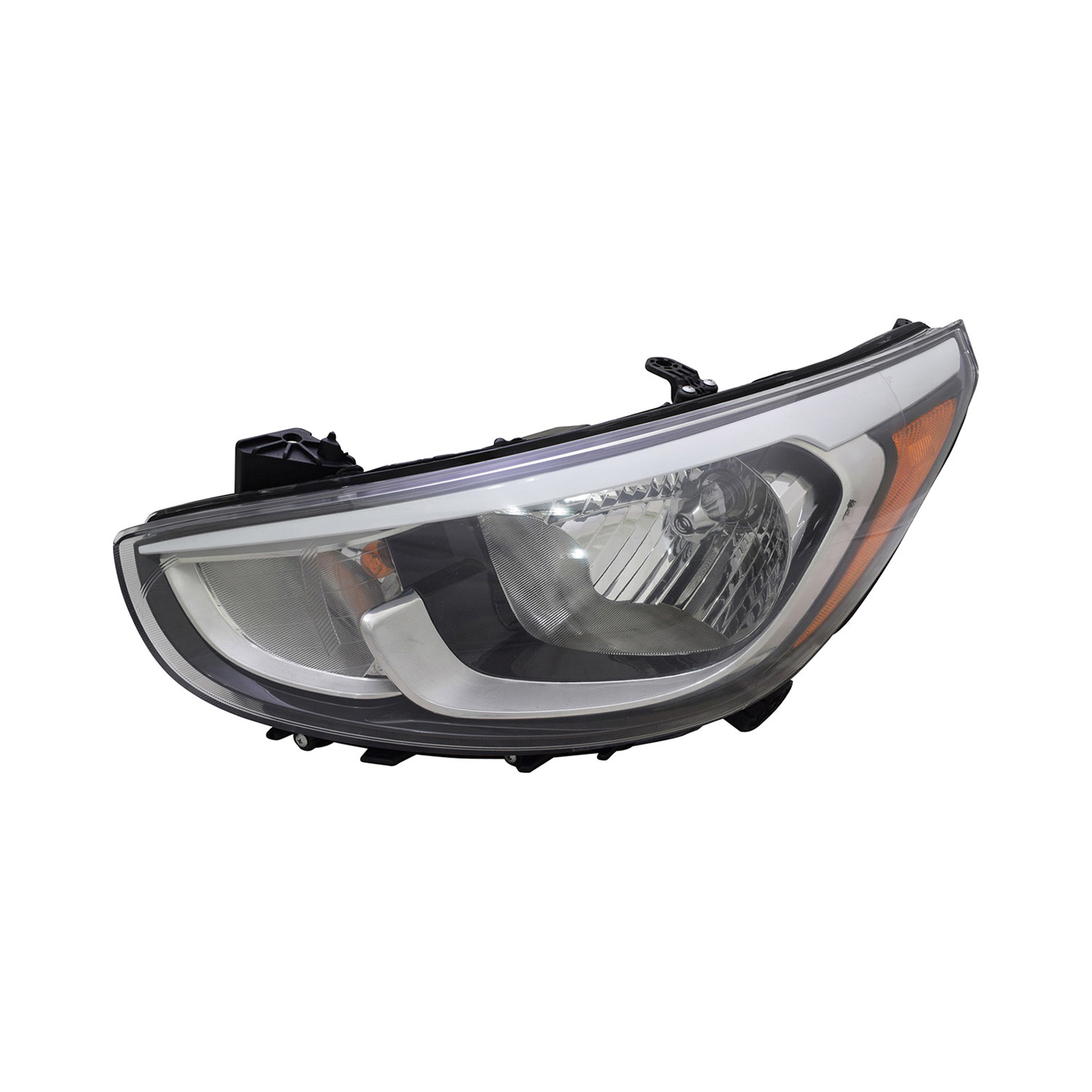 Pacific Best® - Hyundai Accent 2015 Replacement Headlight