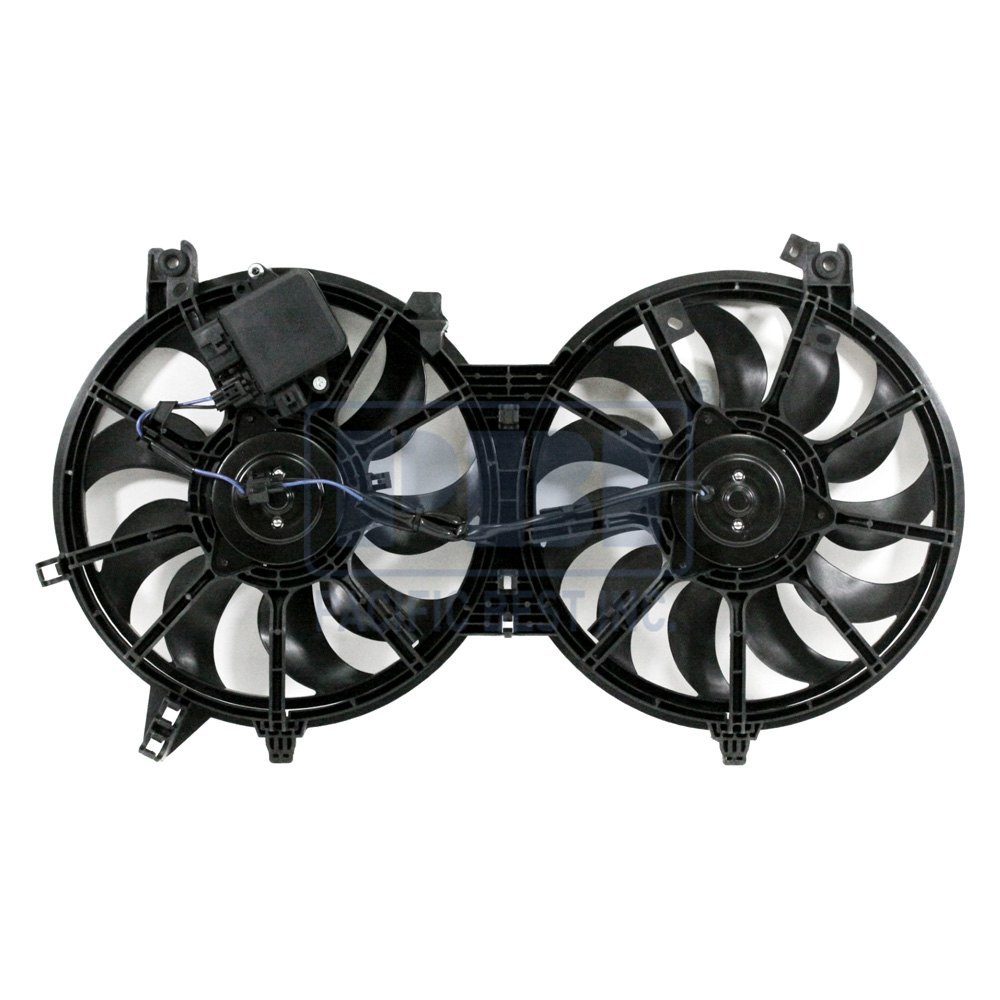 Pacific Best® PF18313 - Dual Radiator and Condenser Fan Assembly