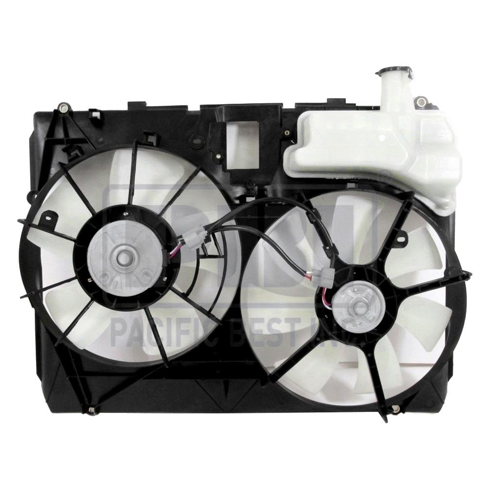 Pacific Best® PF39050 - Dual Radiator and Condenser Fan Assembly