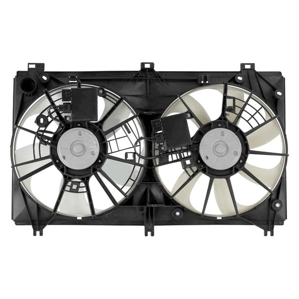 Pacific Best® PF39525 - Dual Radiator and Condenser Fan Assembly