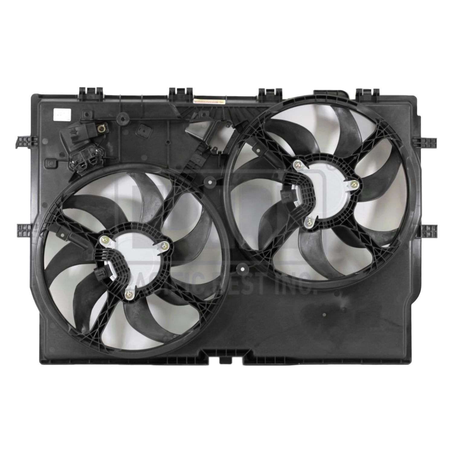 Pacific Best® PF55028 Dual Radiator and Condenser Fan Assembly