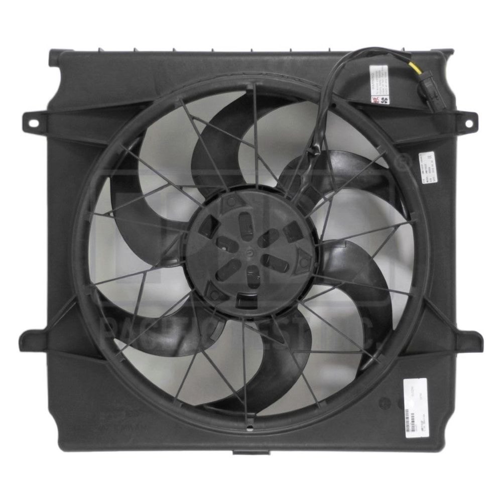 Pacific Best® Jeep Liberty 2006 Engine Cooling Fan Assembly