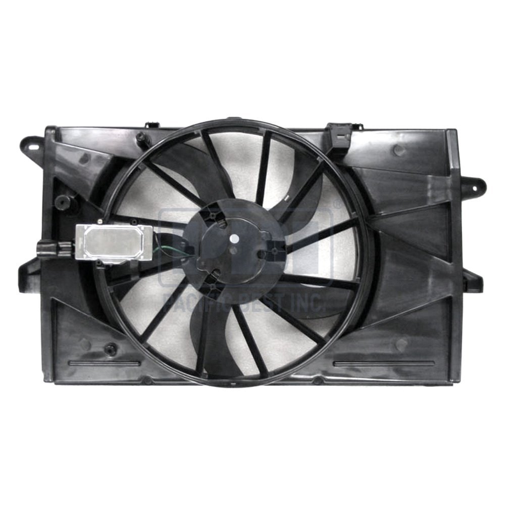 Pacific Best® PF6133 - Dual Radiator and Condenser Fan Assembly