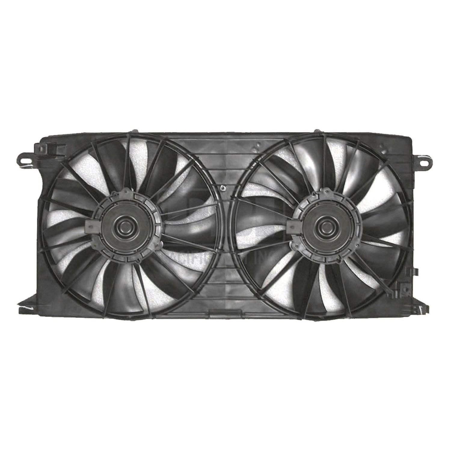Pacific Best® PF7151 - Dual Radiator and Condenser Fan Assembly