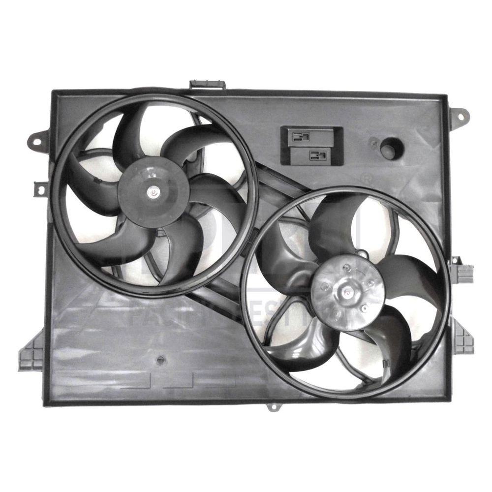 Pacific Best® PF78251 - Dual Radiator and Condenser Fan Assembly