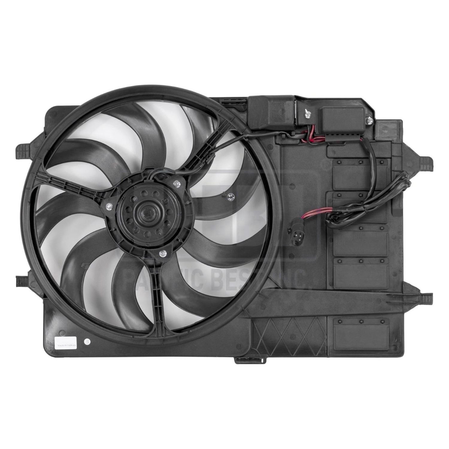 Pacific Best® PF82131 Dual Radiator and Condenser Fan Assembly
