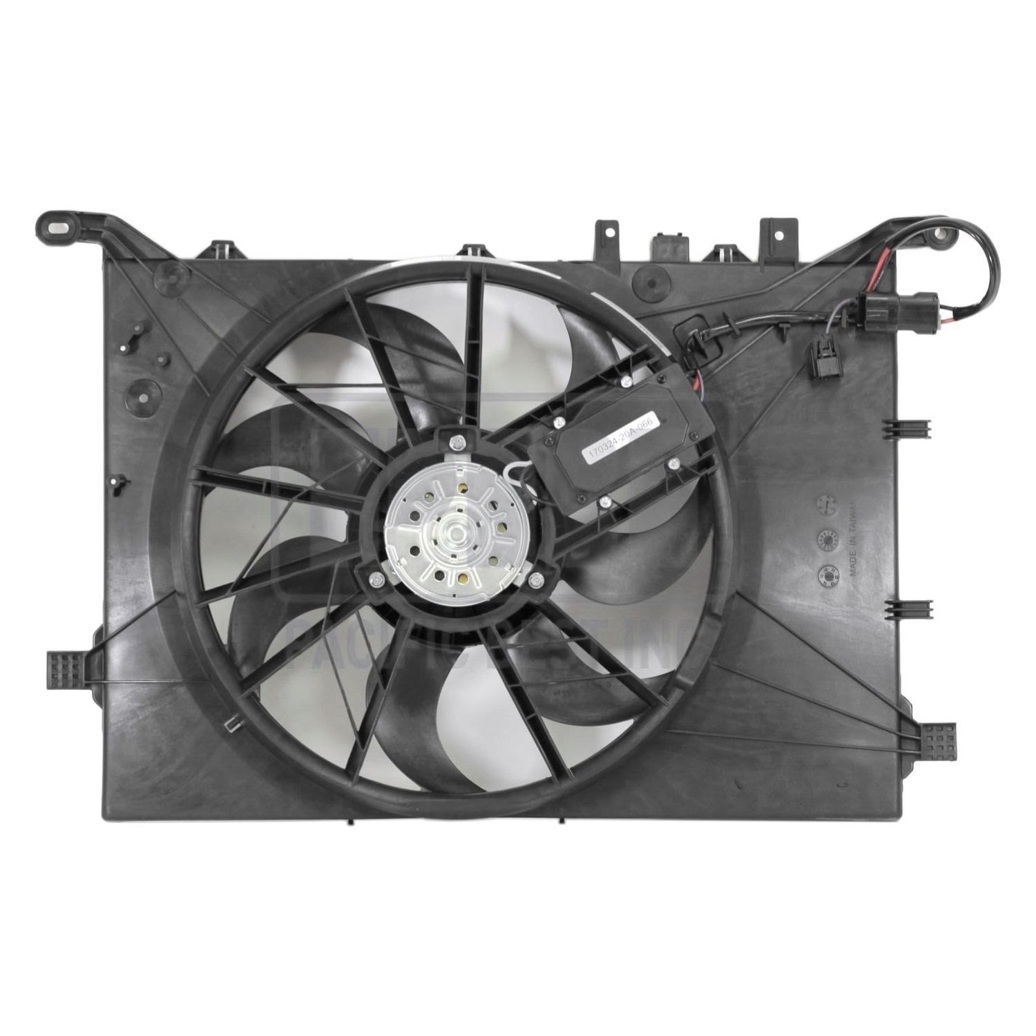 Pacific Best® Volvo S60 2001 Engine Cooling Fan Assembly