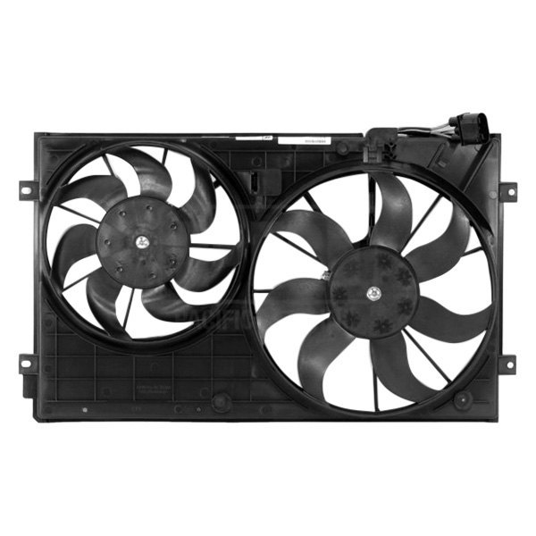 Pacific Best® PF85141 - Dual Radiator and Condenser Fan Assembly