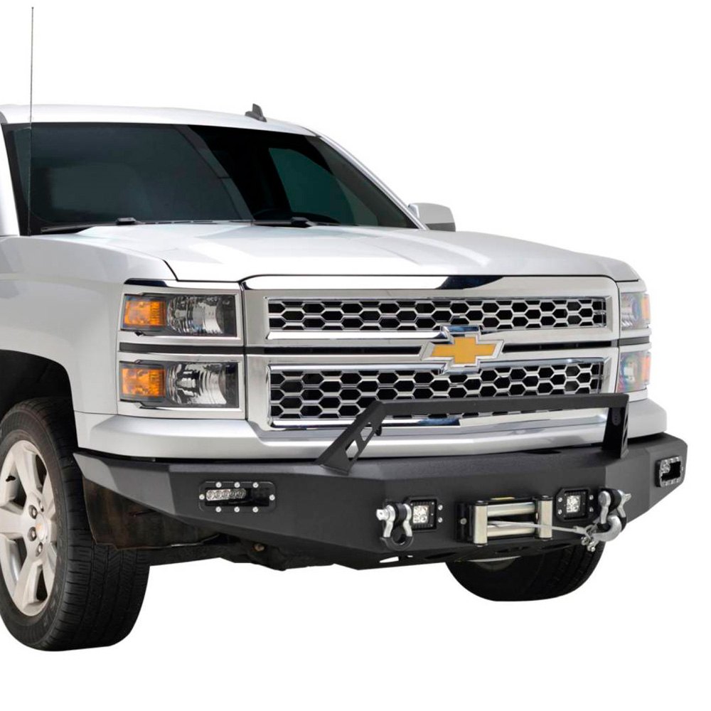 Paramount® - Chevy Silverado 1500 2014 Full Width Black Front Winch Hd 