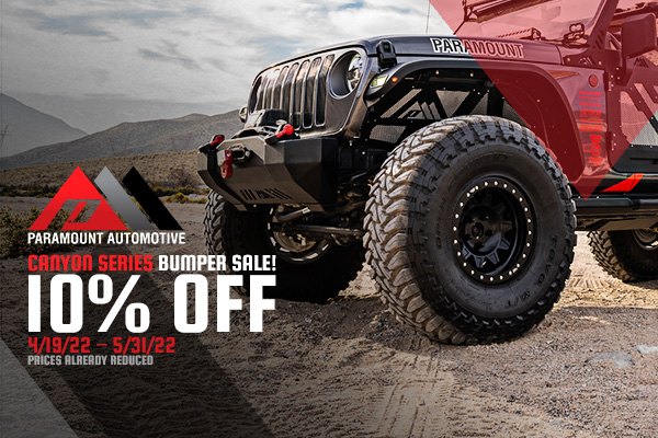 Modify your rig with Paramount Canyon Series Bumper + 10% OFF! | Jeep  Wrangler Forum