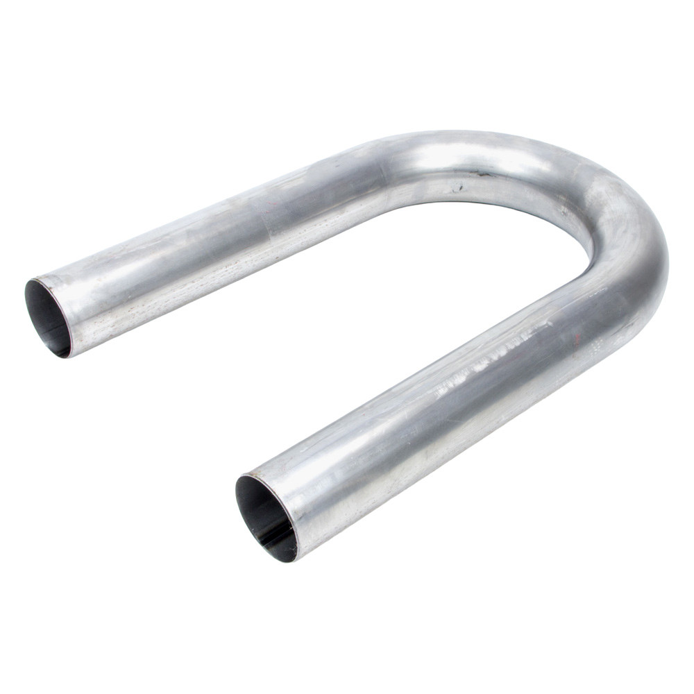 Vibrant 2.5in O.D.Tight Radius 180 Degree U-Bend Stainless Tubing
