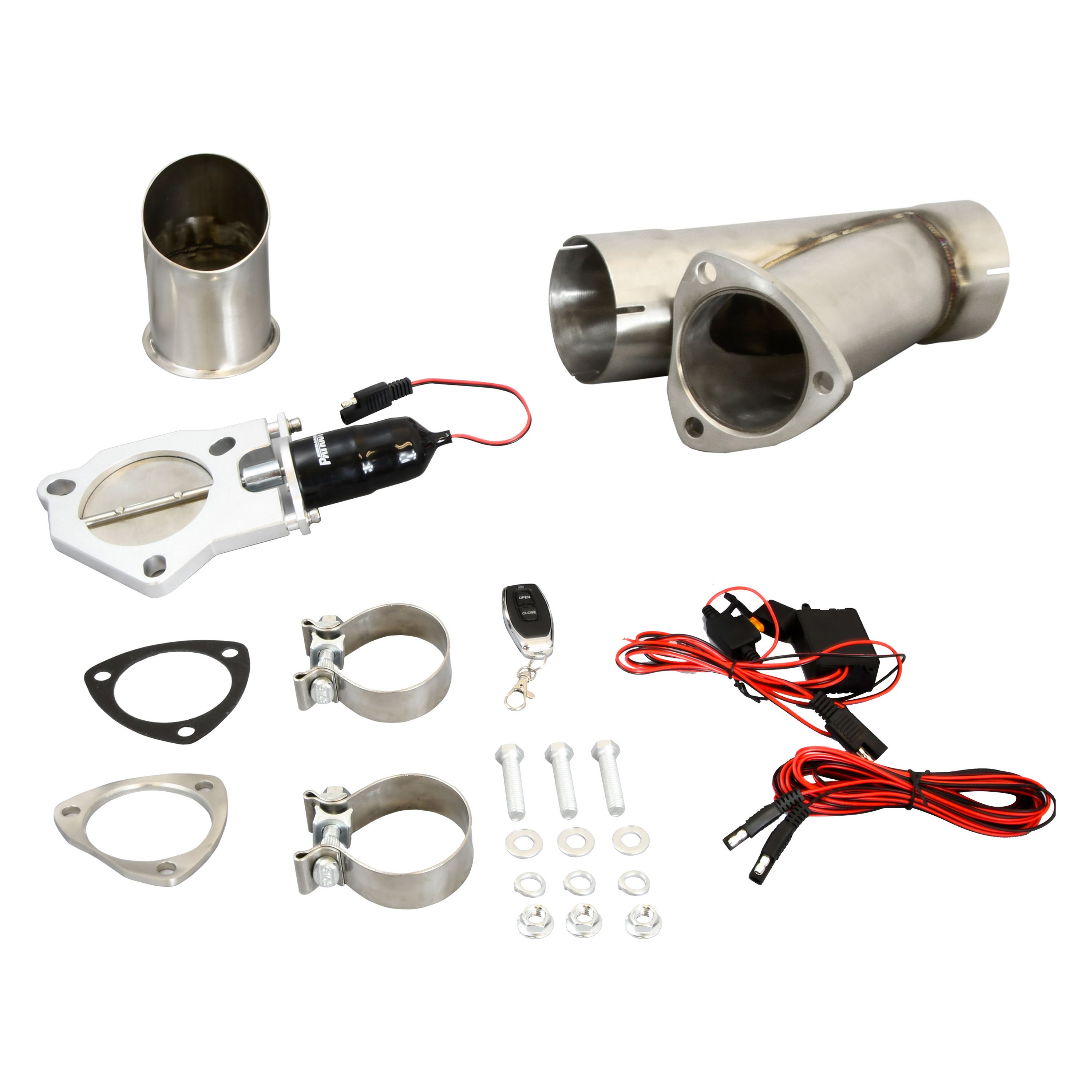 Patriot Exhaust® PEC300K1 304 SS Single Electronic Exhaust CutOut