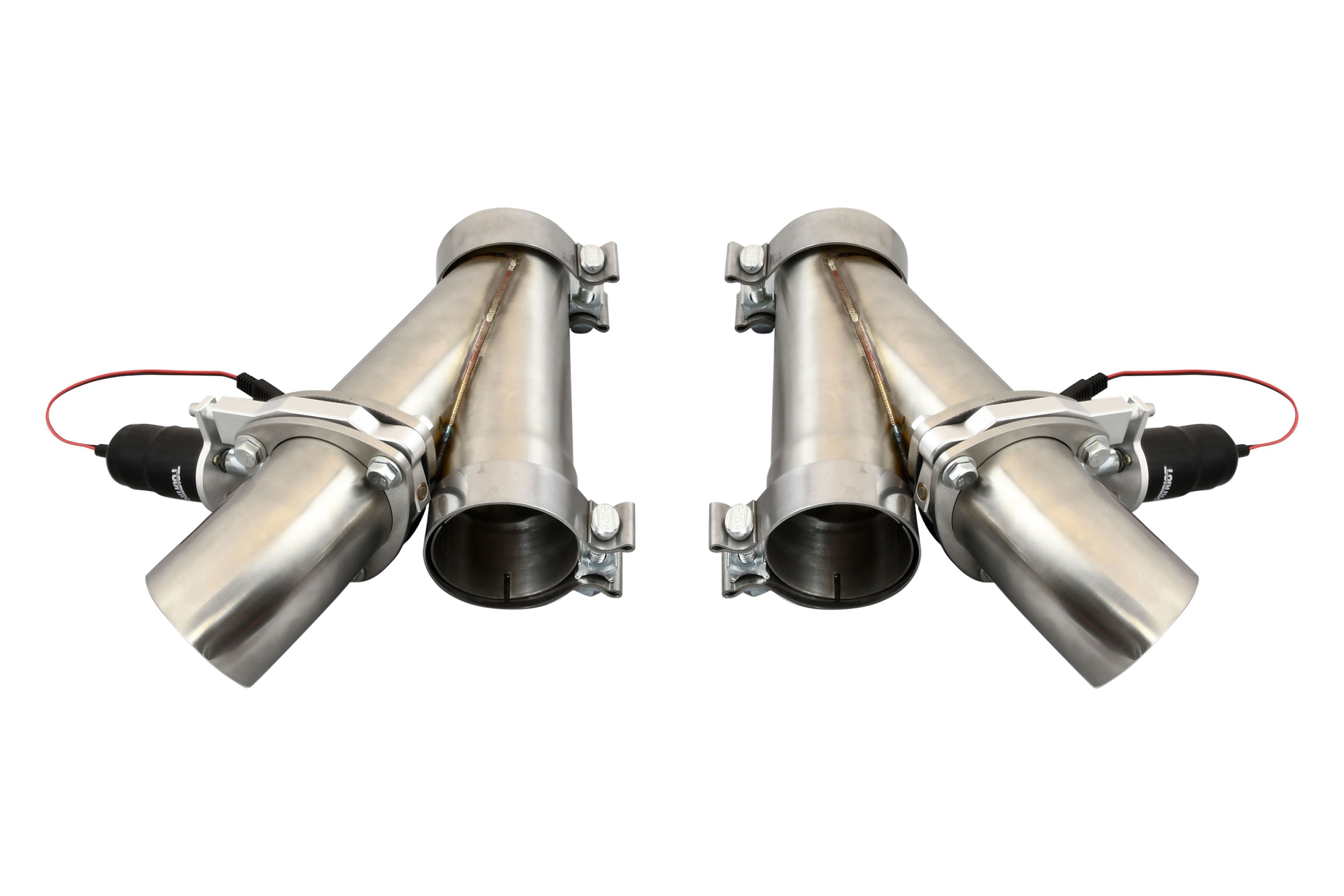 Patriot Exhaust® PEC300K 304 SS Dual Electronic Exhaust CutOut Kit