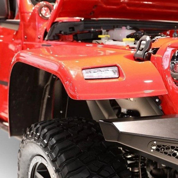 Patriot Fastbacks® Jeep Wrangler 2012 Wide Cover Fender Flares