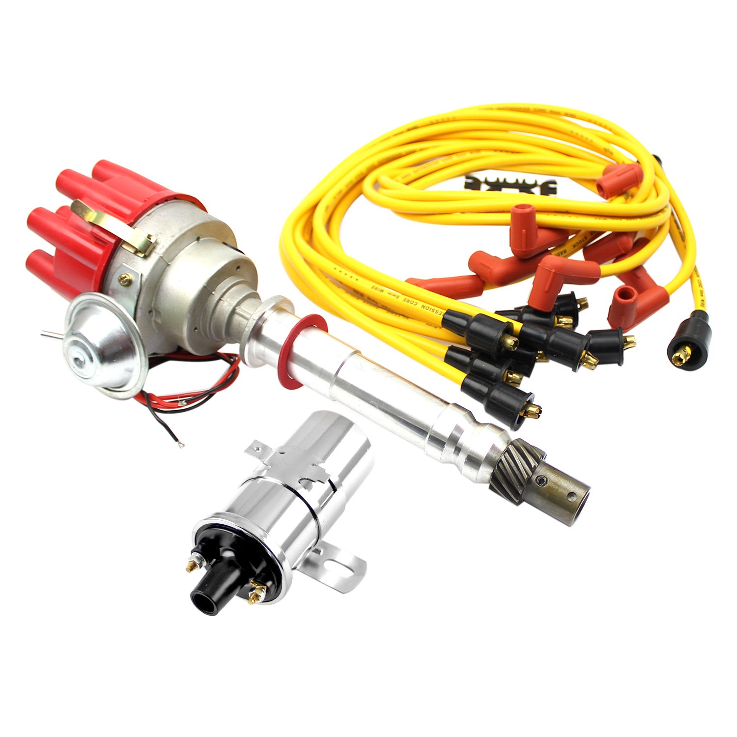 PCE® PCE385.1031 Ignition Distributor Kit with Coil (Chevy Small