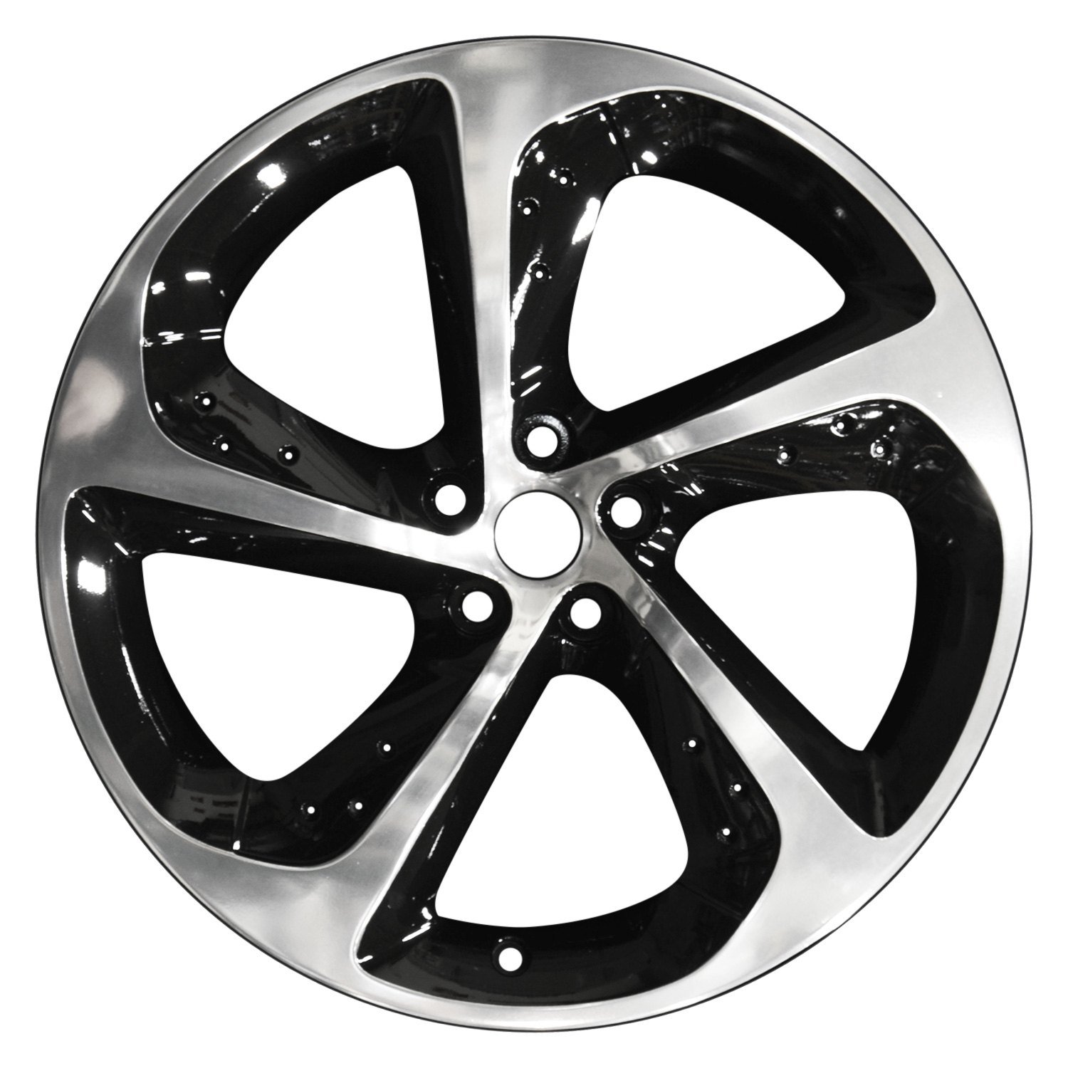 Perfection Wheel® WAO.59916RE.LB01.POL - 5-Spoke Gloss Black with ...