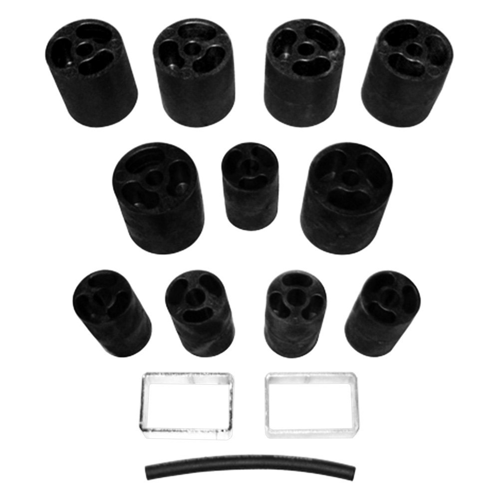 Performance Accessories® Jeep Wrangler 1987 3" x 3" Front and Rear