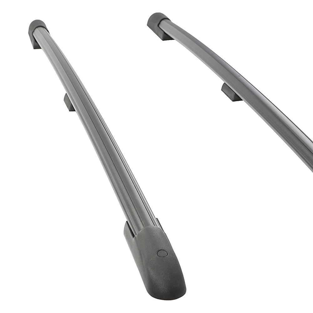 For Chevy Suburban 92-19 Perrycraft DynaSport 75" Silver Anodized Roof Rails