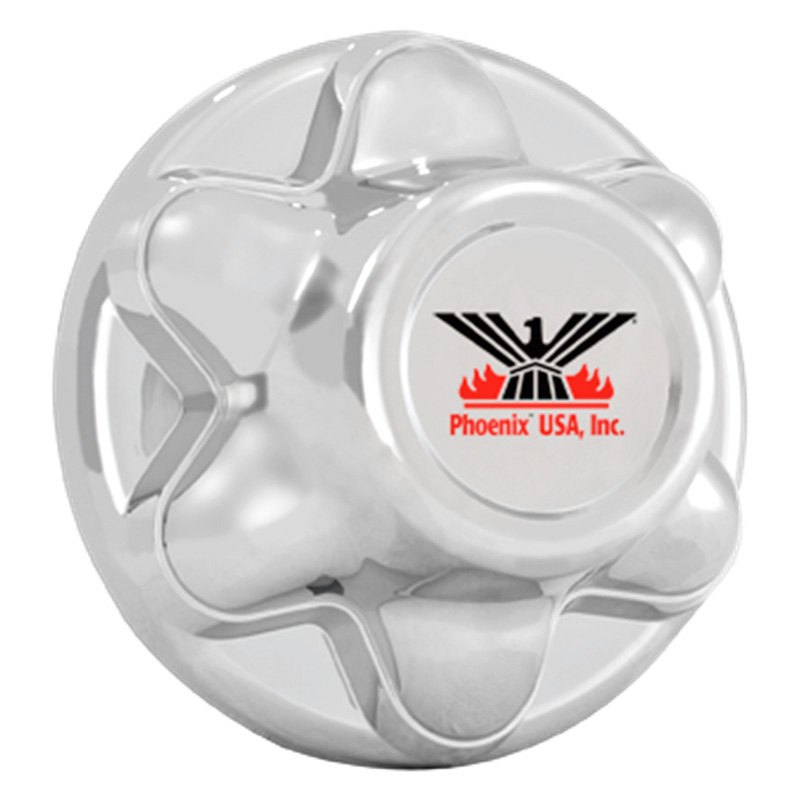 Phoenix USA® QT655CHNB Chrome Quick Trim Trailer Hub Cover