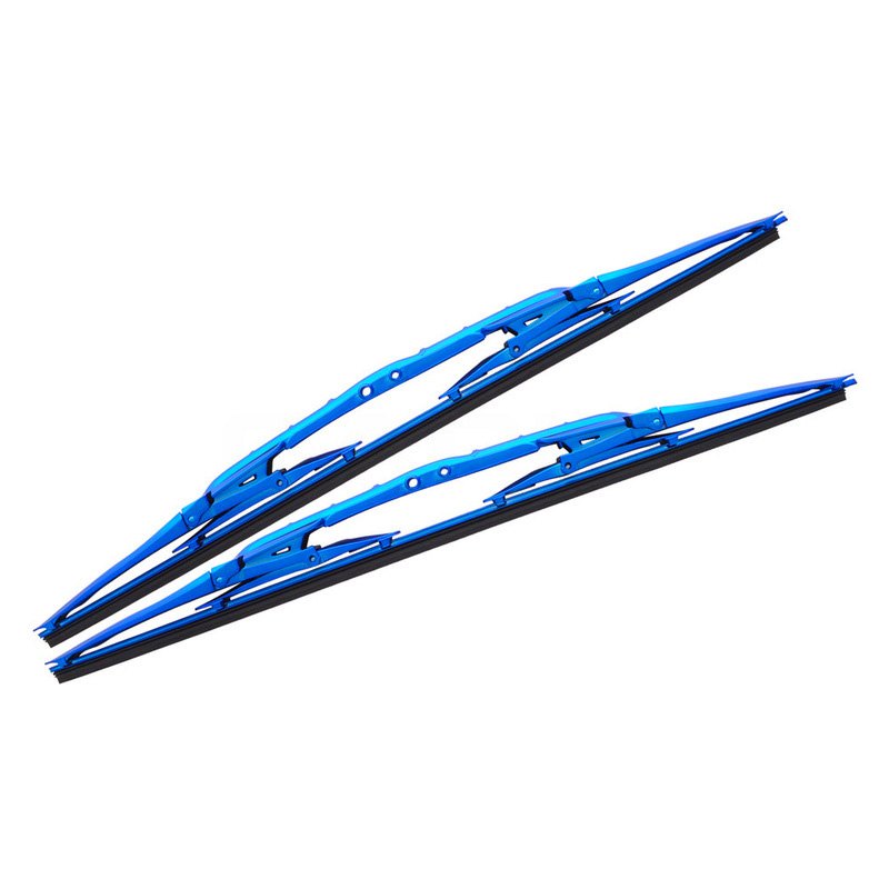 blue wiper blades