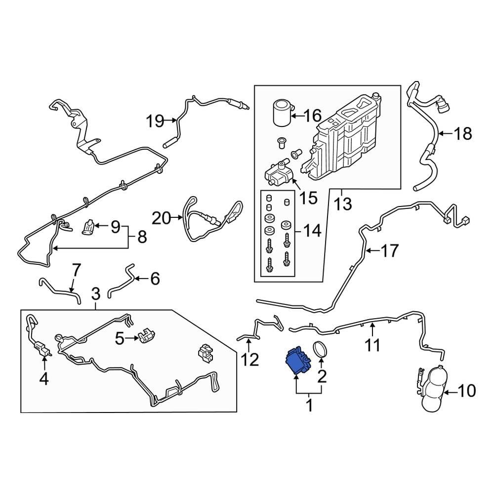 Porsche OE PAB145100 Secondary Air Injection Pump