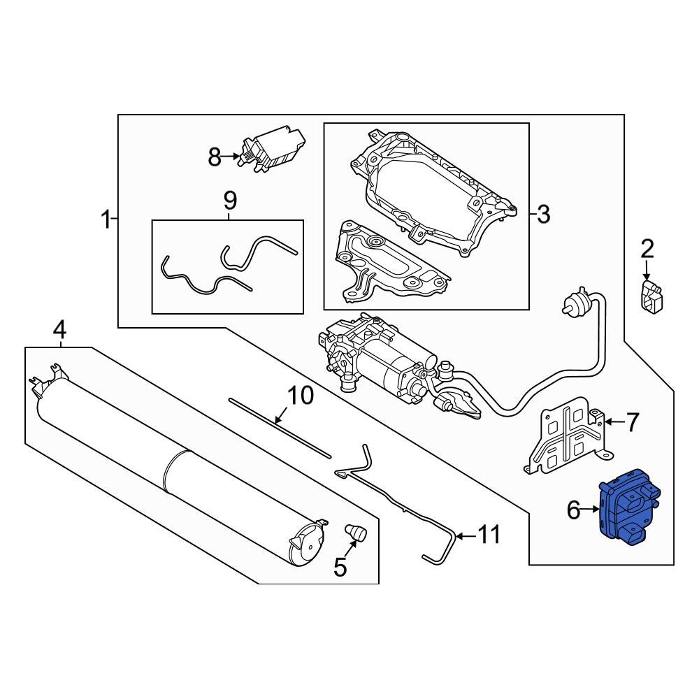 Porsche OE PAB907778 Active Suspension Control Module