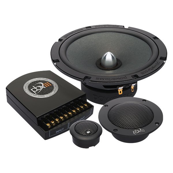 PowerBass® 2XL63.3C 2XL Series 61/2" 3Way 240W Component Speaker