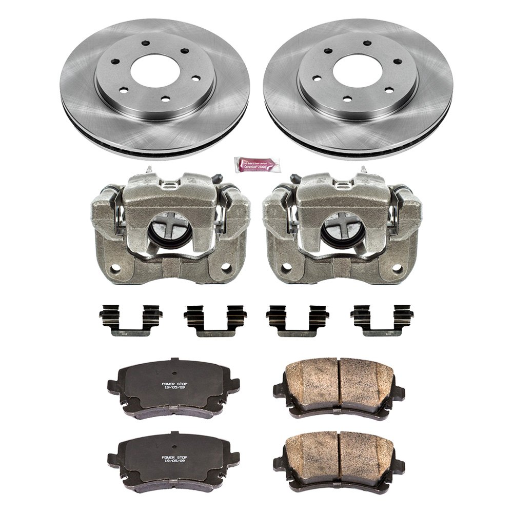 Power Stop KCOE2442 Autospecialty 1-Click OE Replacement Brake Kit with Calipers 