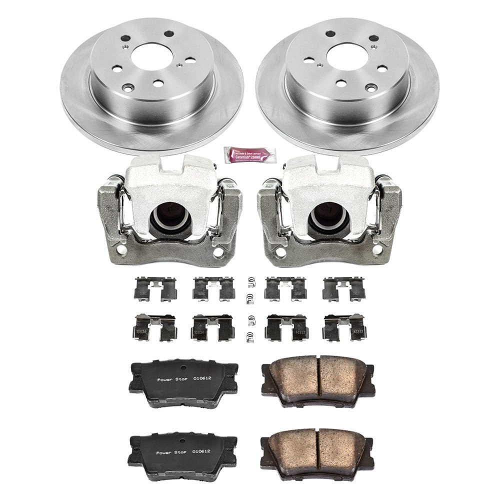 Power Stop KCOE179 Autospecialty 1-Click OE Replacement Brake Kit with Calipers 