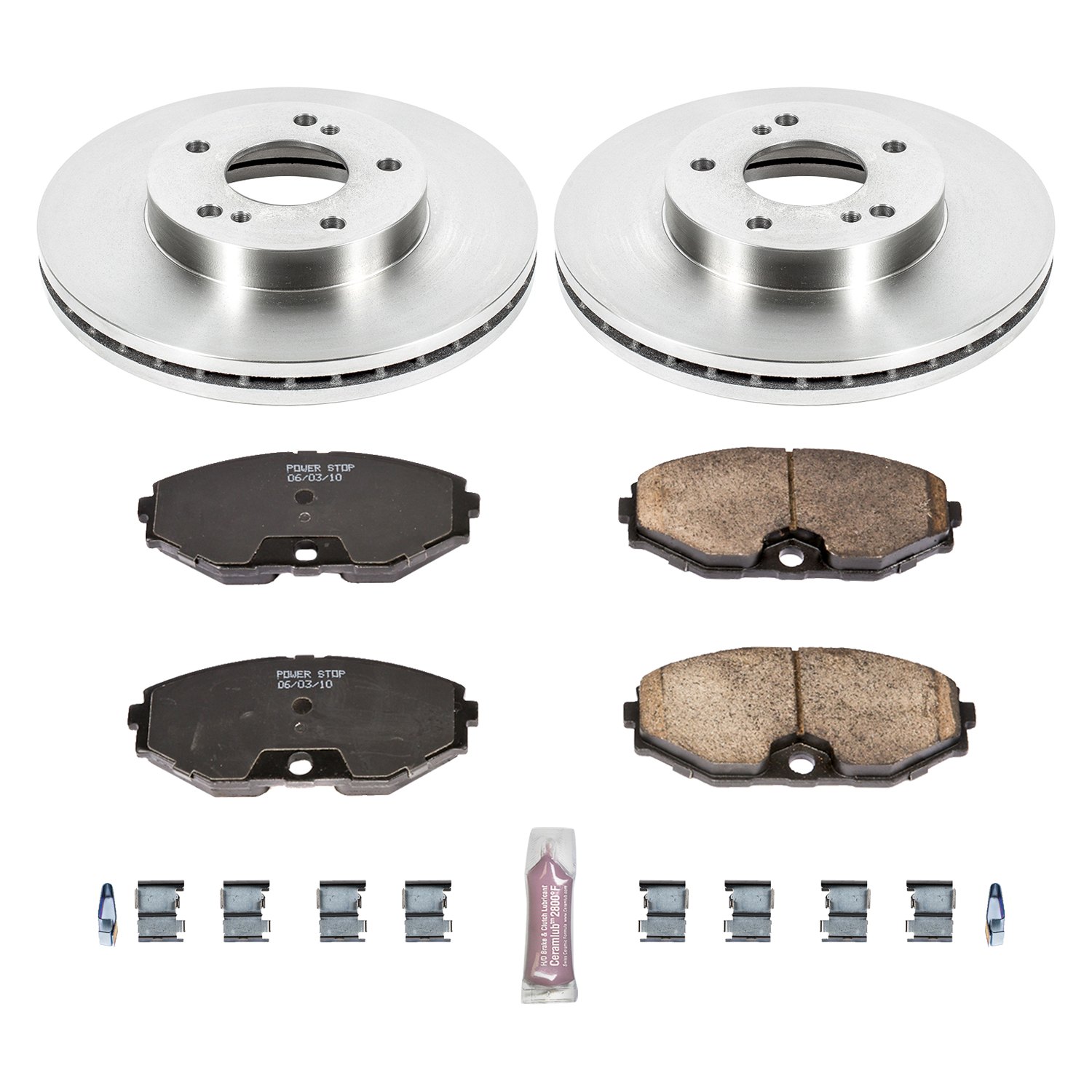 1-Click OE Replacement Brake Kit Power Stop Autospecialty KOE5737 