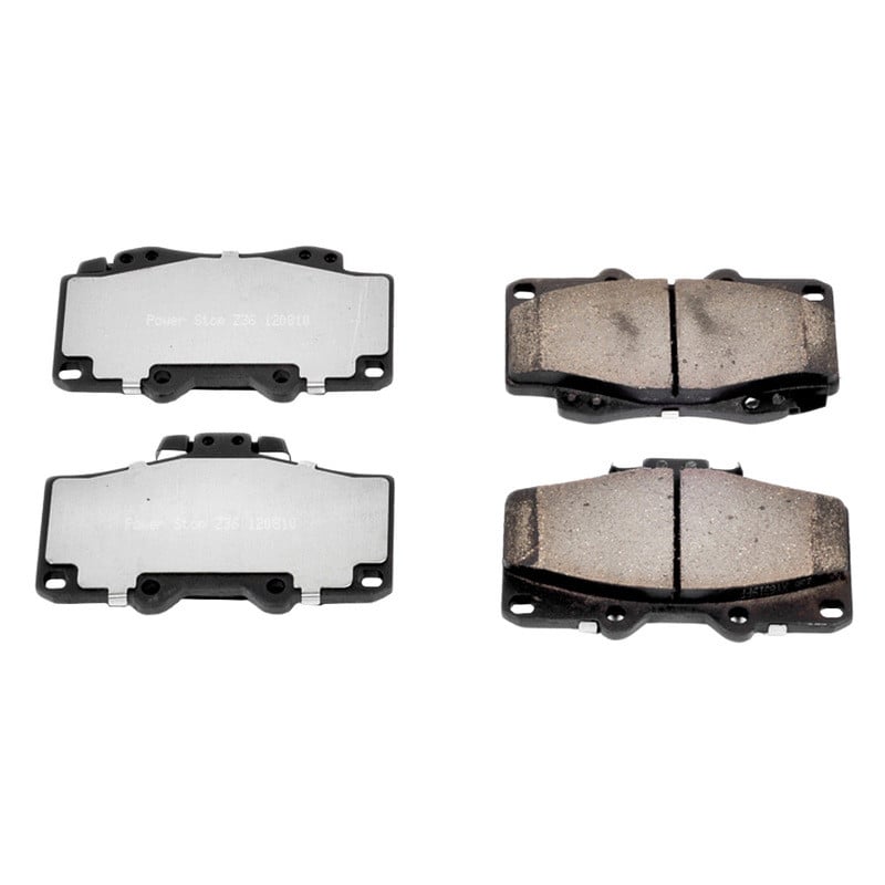 Power Stop Z36-411 Carbon-Fiber Ceramic Front Brake Pads For Trucks & Towing