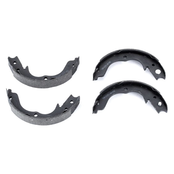 Power Stop B877 Parking Brake Shoes - Copper-Free Asbestos-Free Brake Replacement Set