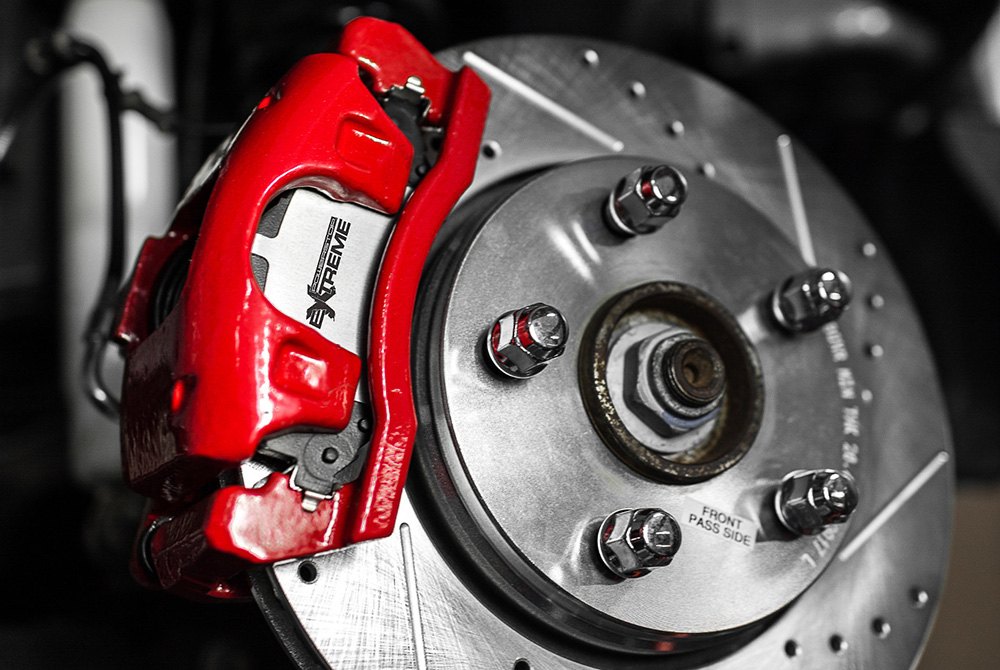 Power Stop S6026 Red Powder-Coated Performance Caliper