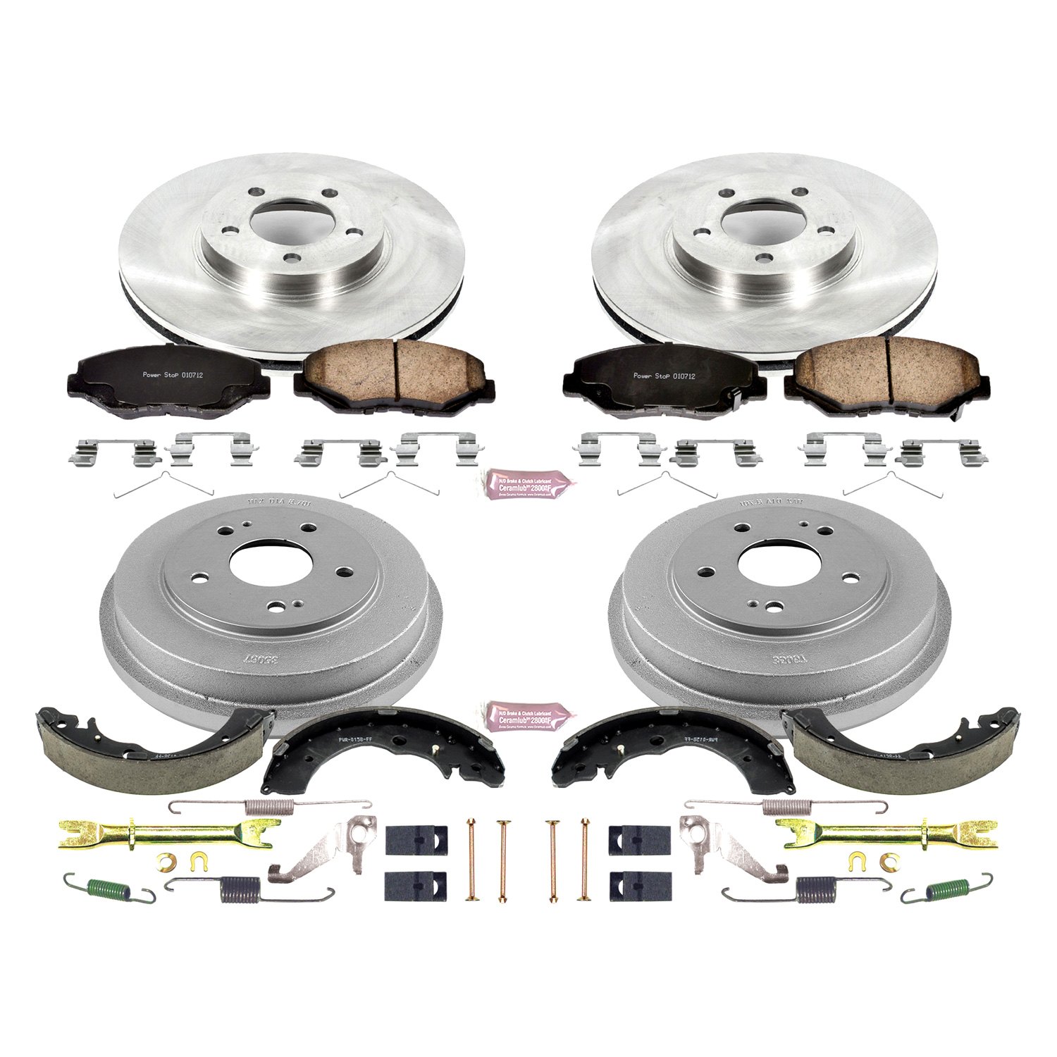 Autospecialty KOE2557 1-Click OE Replacement Brake Kit Power Stop