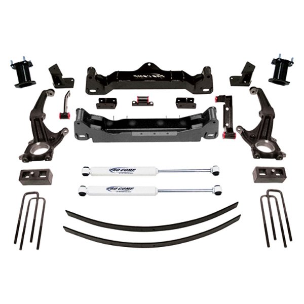 Pro Comp® K5089B 6" Stage 1 Front and Rear Complete Lift Kit