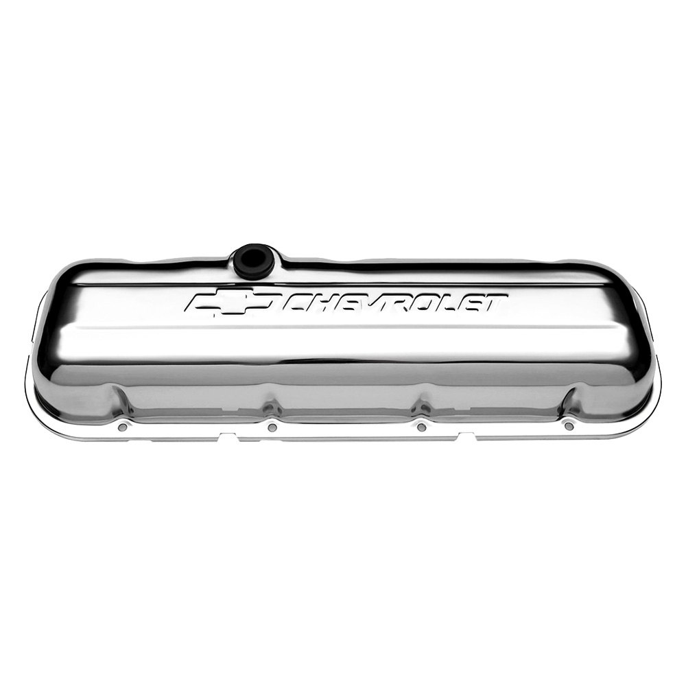 Proform® 141 114 Officially Licensed Gm Tall Valve Cover With Emblem Chevy Big Block V8 1411